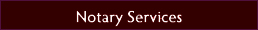 Notary Services